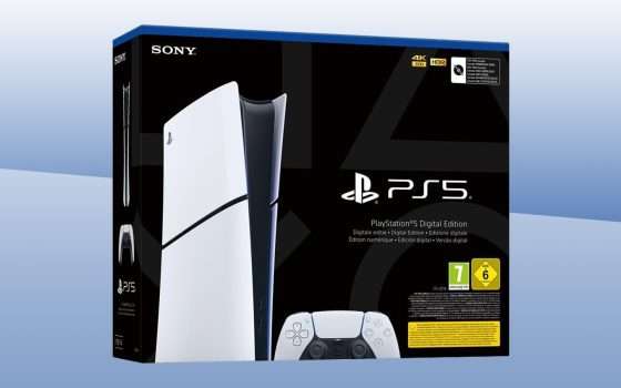 PS5 Digital Slim a -100 euro: l'affare gaming di oggi