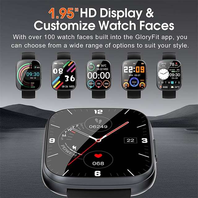 Il design e le caratteristiche dello smartwatch unisex Puqo T80