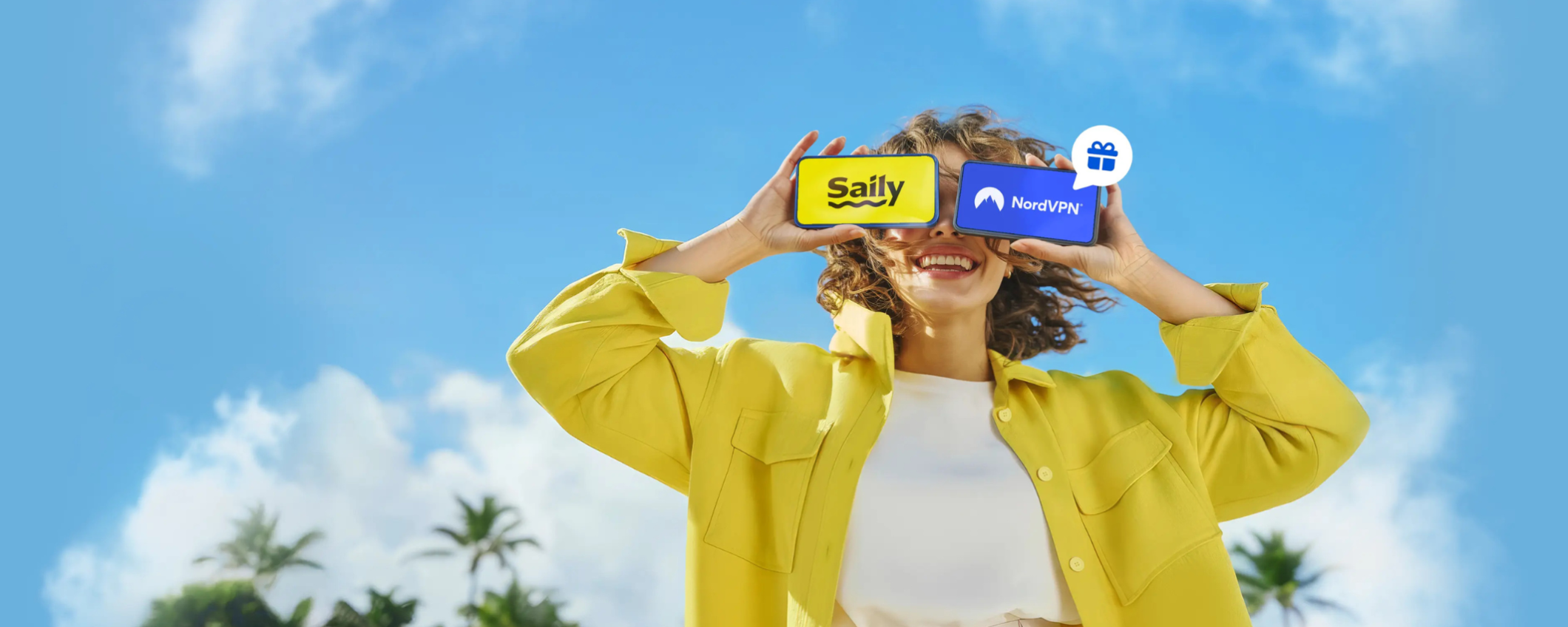 La combo di viaggio perfetta: attiva una eSIM Saily, ricevi NordVPN in regalo