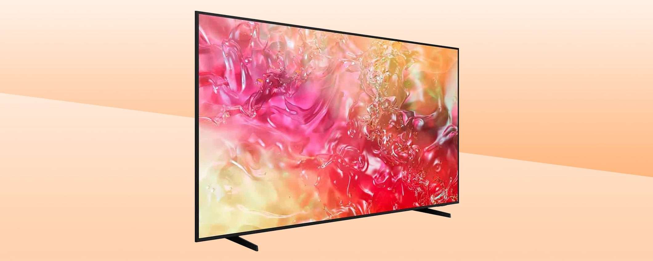 TV 4K Samsung da 50 pollici a 314 euro: ecco il codice promo