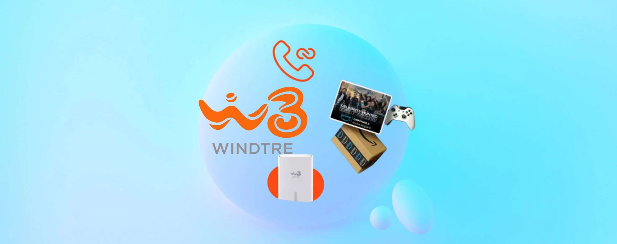 Scegli oggi Super Fibra WindTre: solo 24,99€ e 12 mesi di Prime gratis