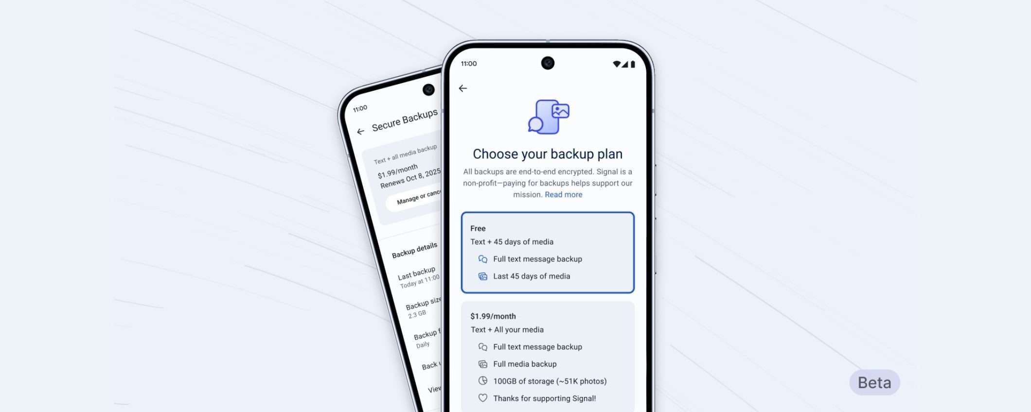 Signal ora salva le chat, backup sicuro e privato