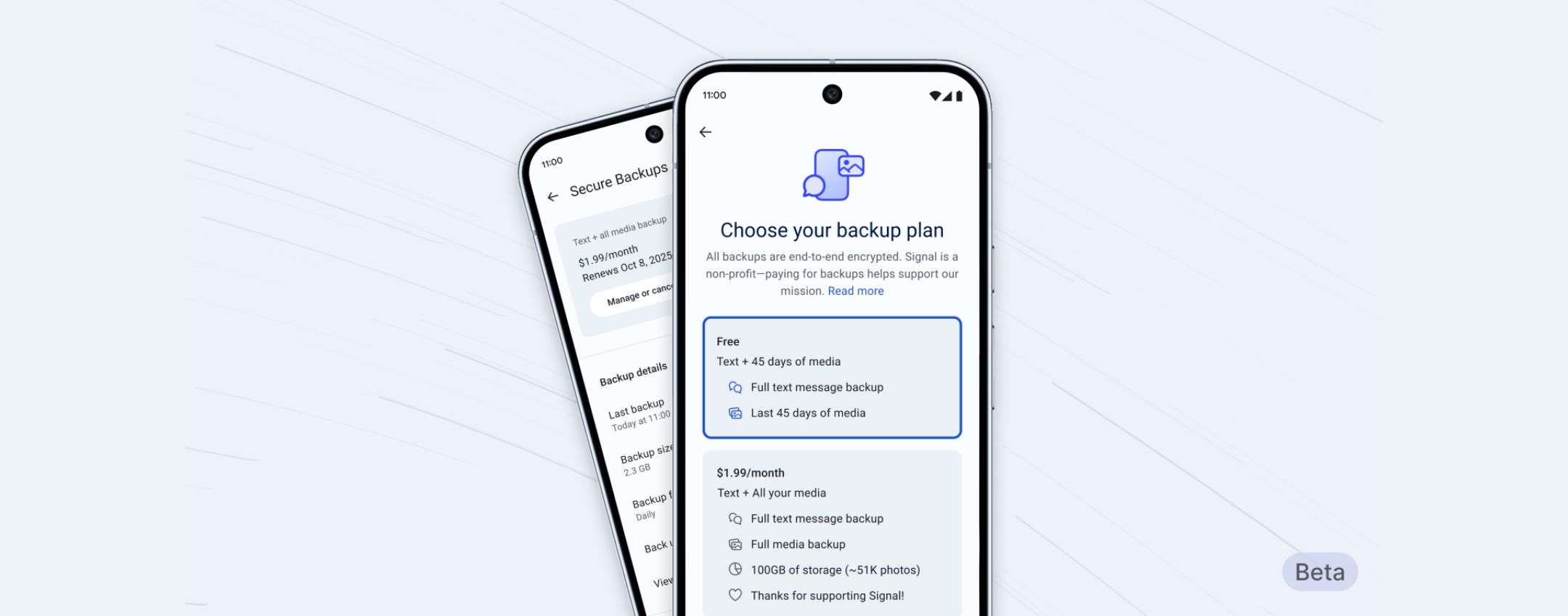 Signal ora salva le chat, backup sicuro e privato