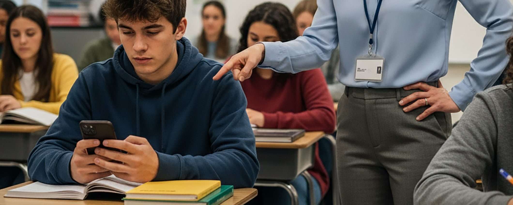 Smartphone a scuola: dalla nota alla sospensione
