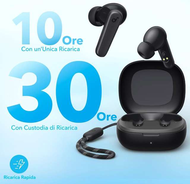 soundcore P20i: fino a 30 ore di autonomia per le cuffie wireless