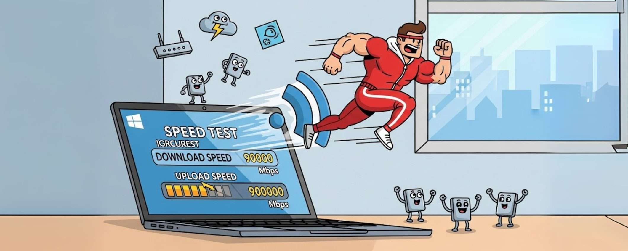 Windows 11, arriva il pulsante per testare la velocità di Internet