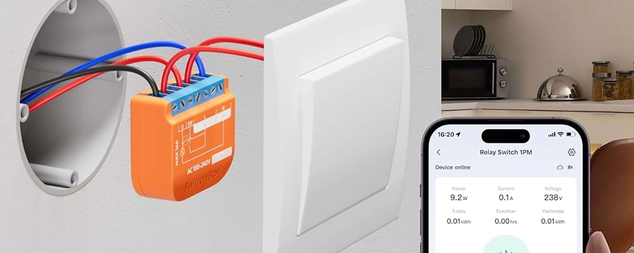 SwitchBot Relay Switch 1PM: coupon sconto per il bundle