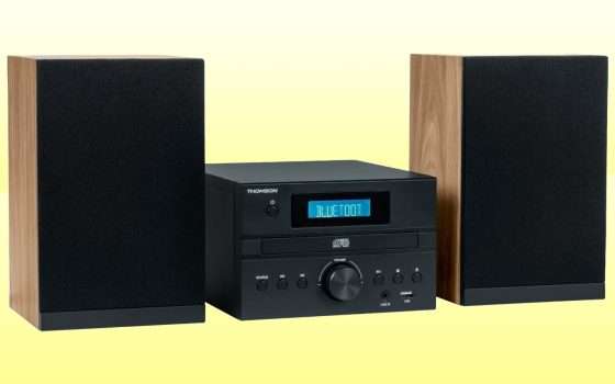 Impianto stereo Thomson con BT: giù il prezzo con questo codice
