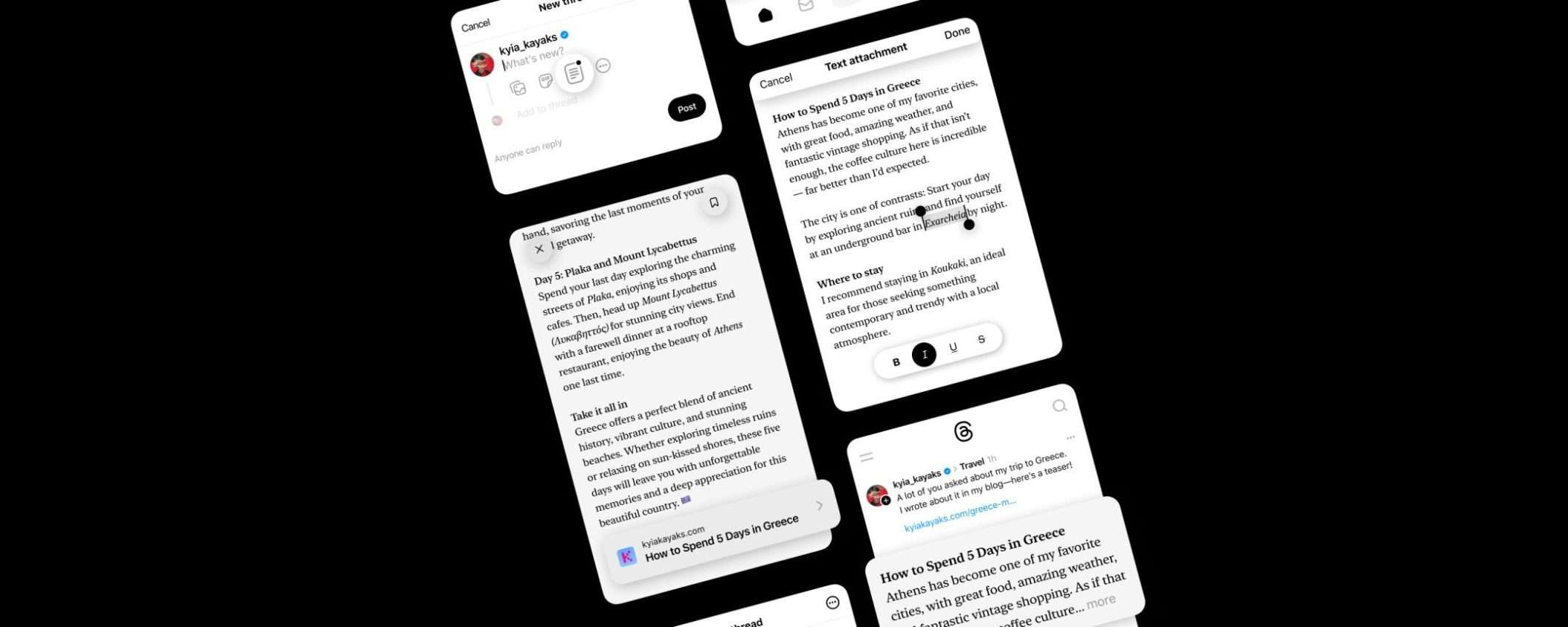 Threads lancia i post lunghi: fino a 10.000 caratteri gratis