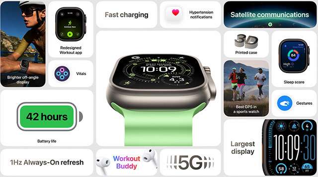 Le caratteristiche del nuovo Apple Watch Ultra 3