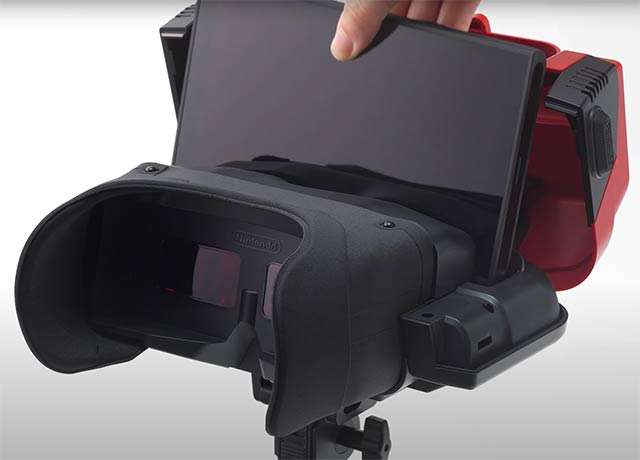 L'accessorio Virtual Boy per Nintendo Switch e Switch 2
