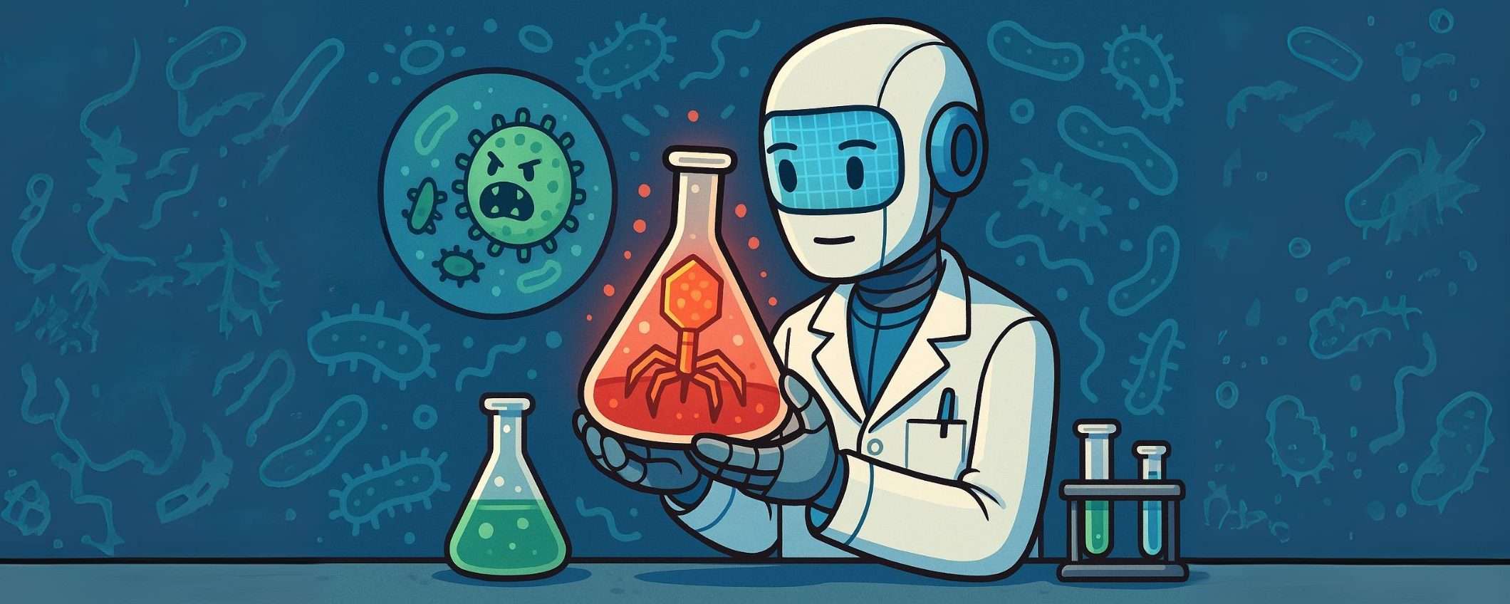 L'AI ha creato virus reali: si replicano e uccidono i batteri