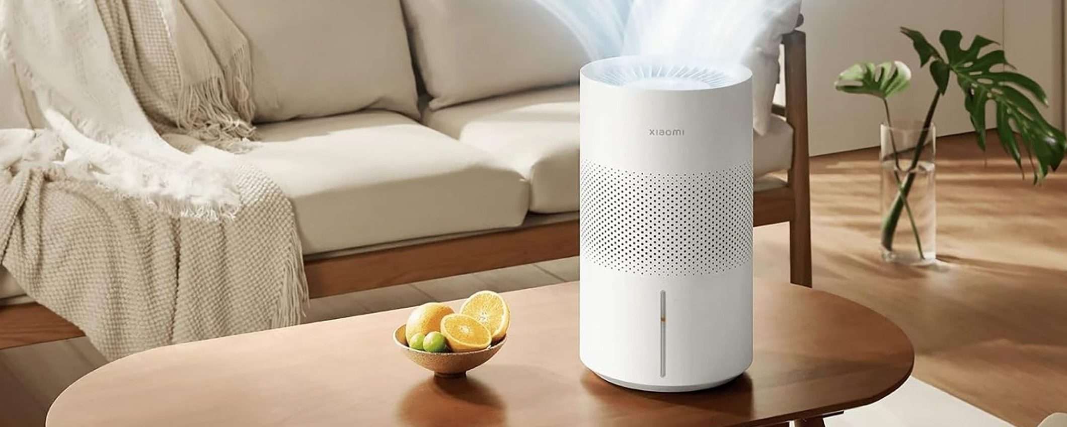 Umidificatore smart per la casa: quello Xiaomi è al minimo storico