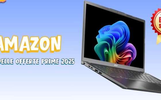 Laptop Acer con display OLED e Ultra7: sconto al MINIMO STORICO su Amazon