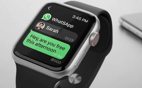 WhatsApp lancia l'app ufficiale per Apple Watch, finalmente
