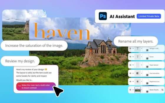 AI Assistant per Photoshop automatizza i compiti ripetitivi