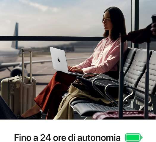 Autonomia nuovo MacBook Pro