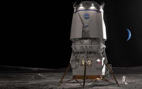 Ritorno sulla Luna: Blue Origin in soccorso della NASA?