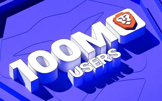 Brave supera i 100 milioni di utenti attivi mensili