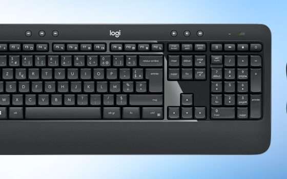 Combo mouse e tastiera wireless Logitech in offerta FLASH su Amazon (-31%)