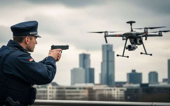 I poliziotti tedeschi potranno sparare ai droni