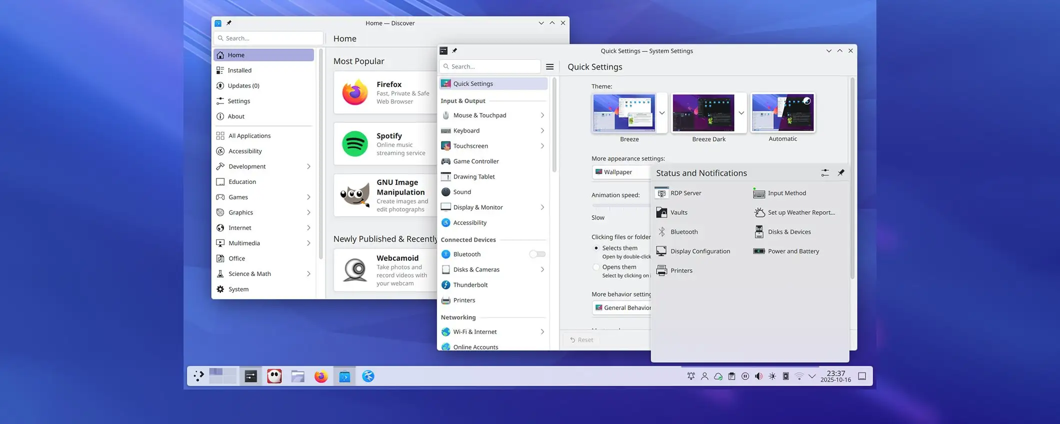 KDE Plasma 6.5: tutte le novità della versione stabile