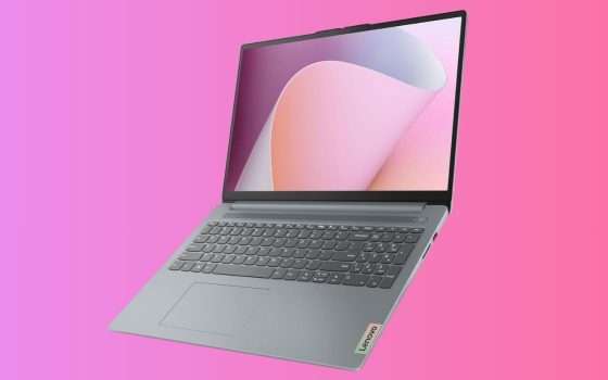 Notebook Lenovo con Ryzen 5 e 16GB RAM ora a meno di 400€ su Amazon