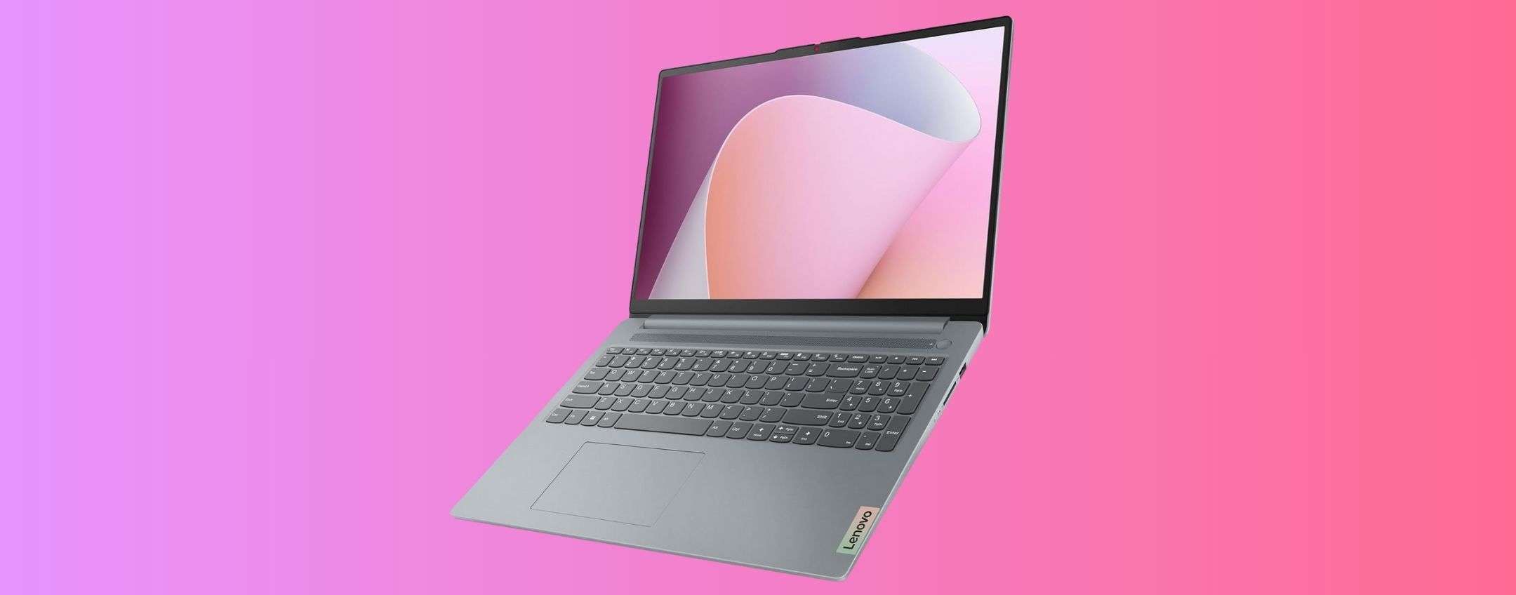 Notebook Lenovo con Ryzen 5 e 16GB RAM ora a meno di 400€ su Amazon