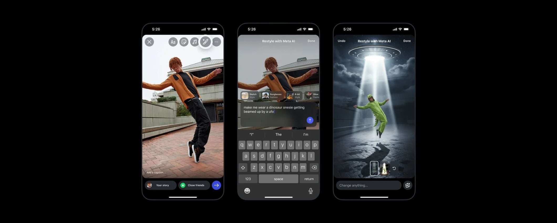 Instagram integra Meta AI nelle Storie per modificare le foto