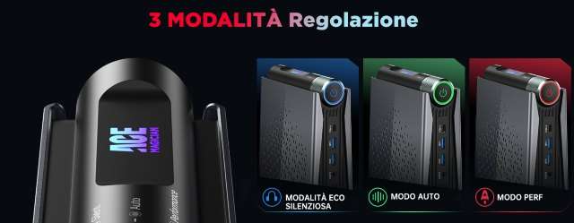 Mini PC 3 modalità