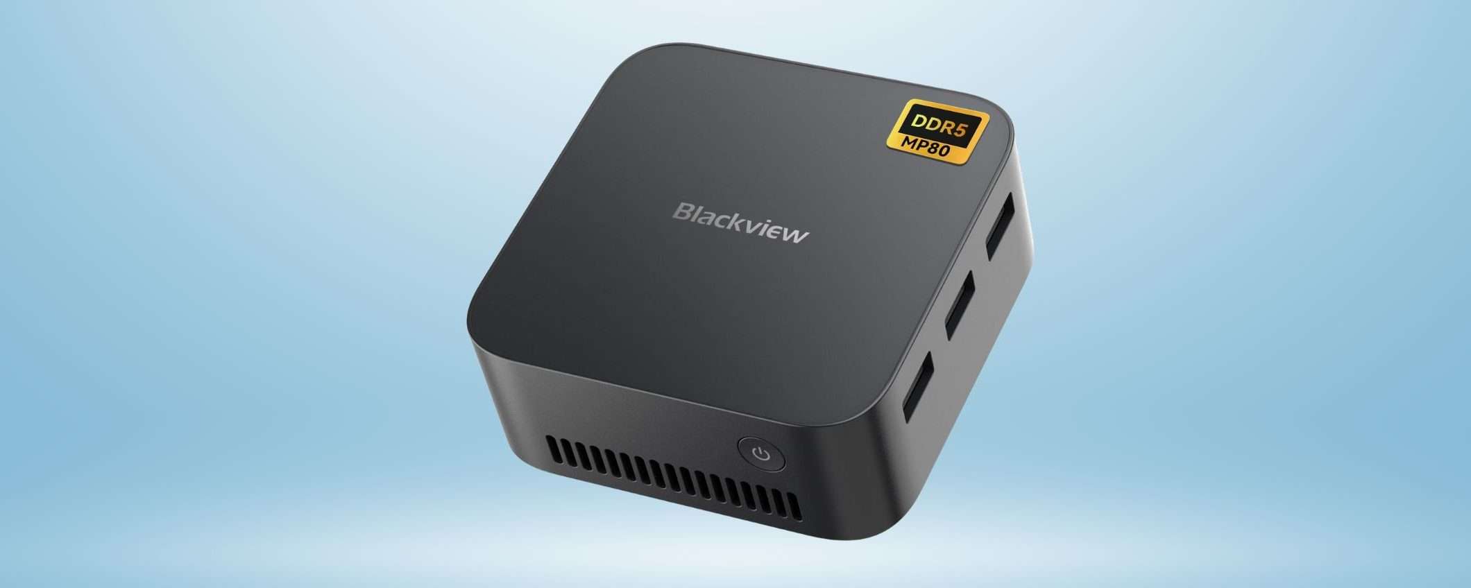 Mini PC con 16GB di RAM DDR5 e SSD 512GB a 179,99€ se attivi il coupon (Amazon)