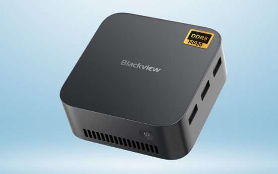 Mini PC con 16GB di RAM DDR5 e SSD 512GB a 179,99€ se attivi il coupon (Amazon)