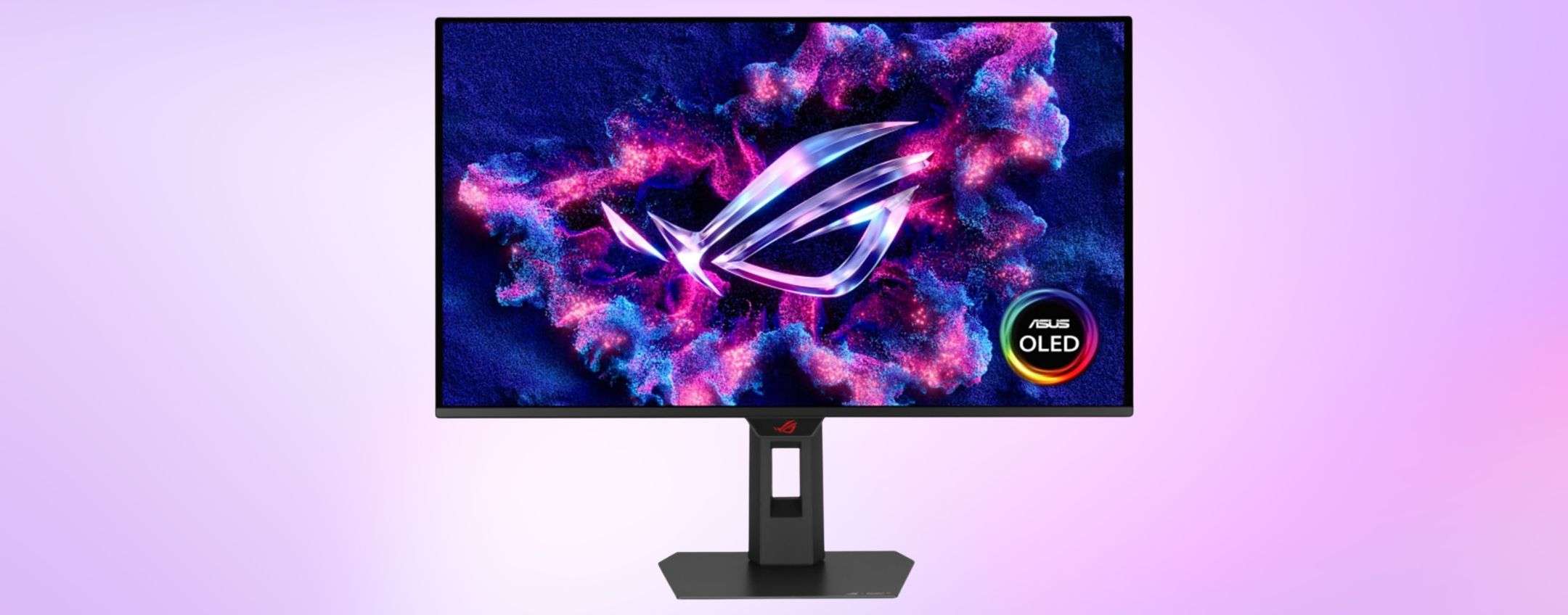 OLED e 280 Hz: il monitor gaming ROG Strix da 26,5 pollici è scontato di 120€