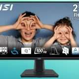 Monitor MSI 24.5 pollici FHD IPS in offerta a 69,99€: occasione Amazon
