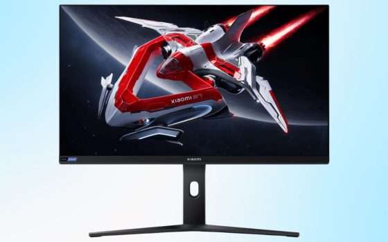180Hz, HDR1000 e Mini LED: il monitor Xiaomi da gaming oggi crolla del 34%
