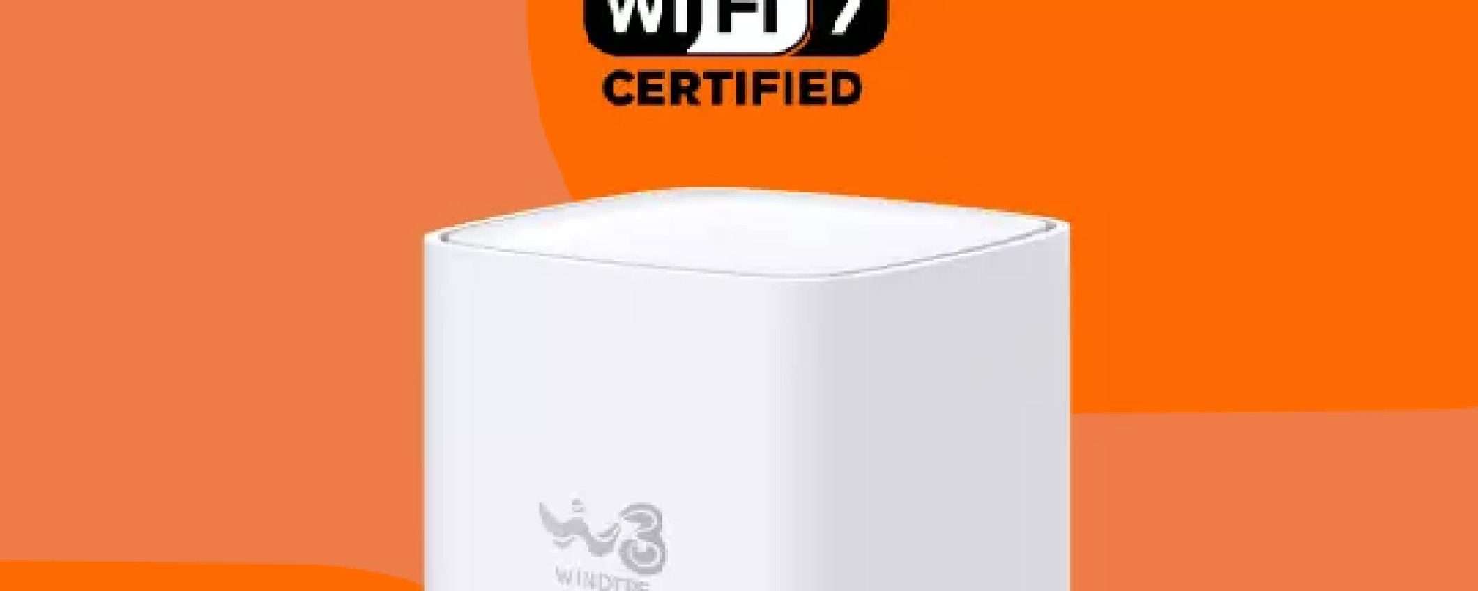 Super Fibra WINDTRE: Wi-Fi 7 e 12 mesi di Amazon Prime inclusi