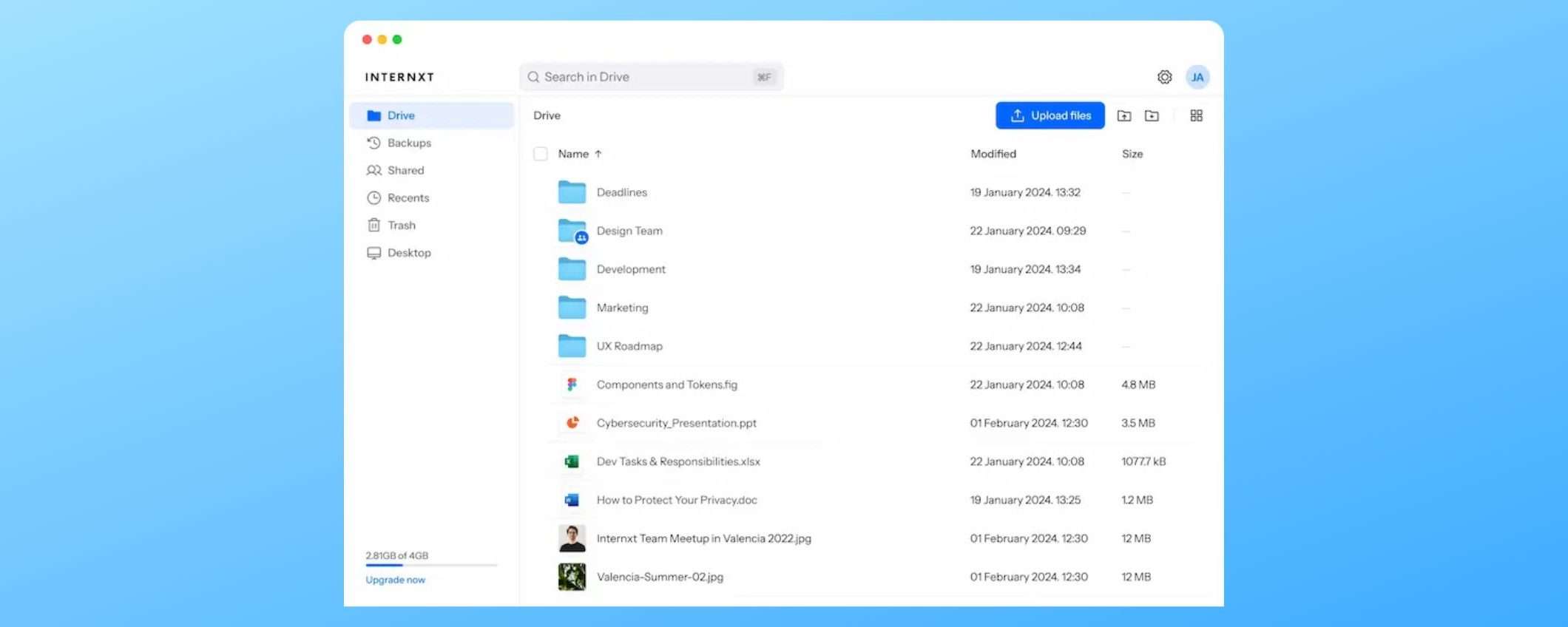 Cloud per sempre con i piani a vita Internxt (maxi sconto 85%)