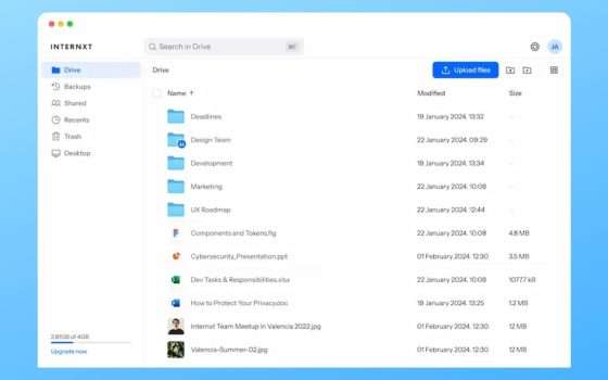 Cloud per sempre con i piani a vita Internxt (maxi sconto 85%)