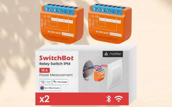 Smart home in un tap: doppio modulo relè intelligente in offerta Amazon (coupon)