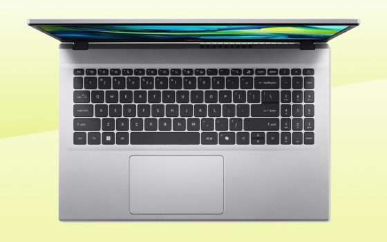 100 euro in meno sul laptop Acer Aspire Go 15: grande occasione