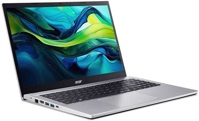 Il design del laptop Acer Aspire Go 15