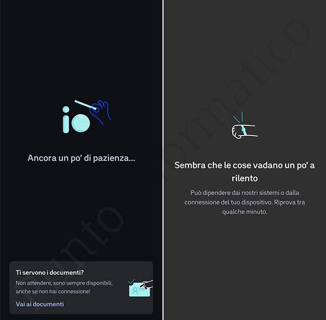 Qualche problema per l'app IO