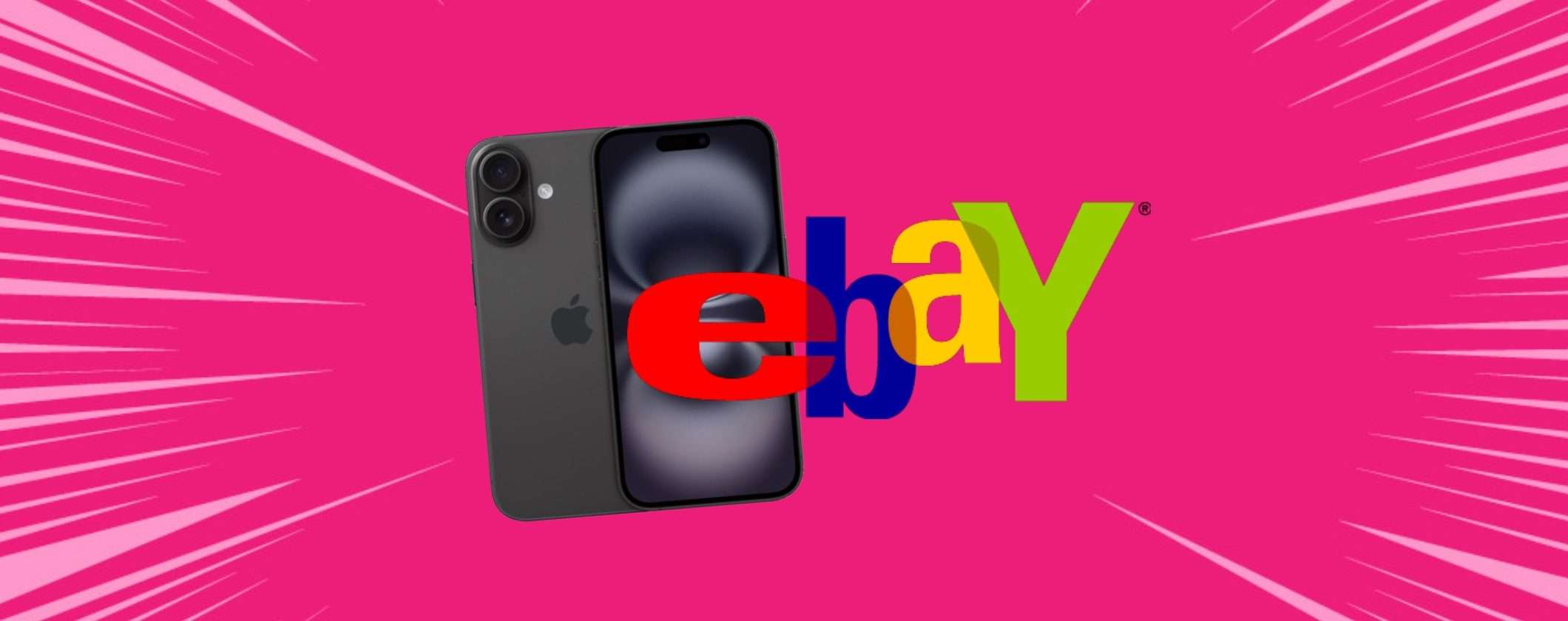 Apple iPhone 16 (quasi) in REGALO su eBay, ultimi pezzi