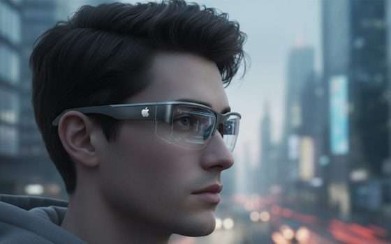 Gli occhiali smart di Apple con visionOS in due versioni