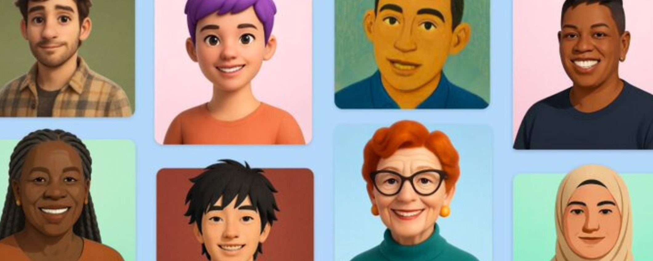 Microsoft dà un volto a Copilot, gli avatar animati con Portraits