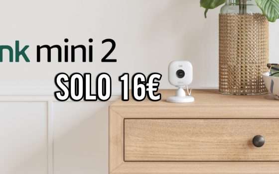 Blink Mini 2 a metà prezzo: l'occasione d'oro a 16€ su Amazon