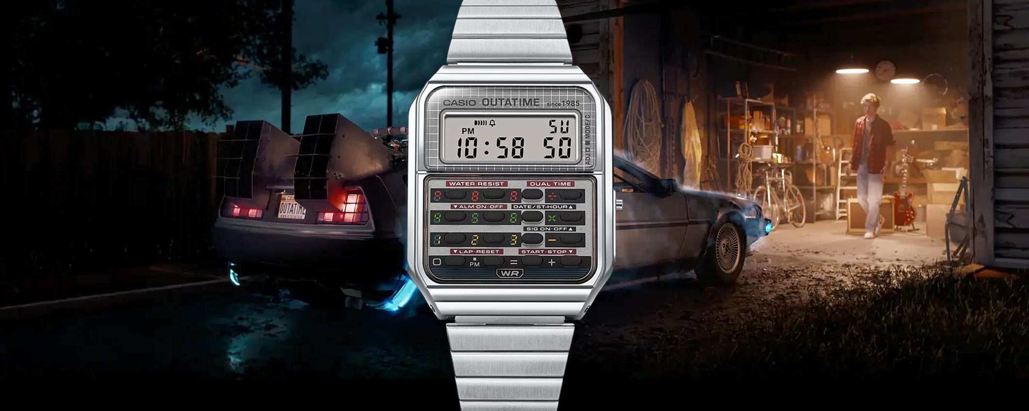 Grande Giove! L'orologio di CASIO che celebra Ritorno al Futuro