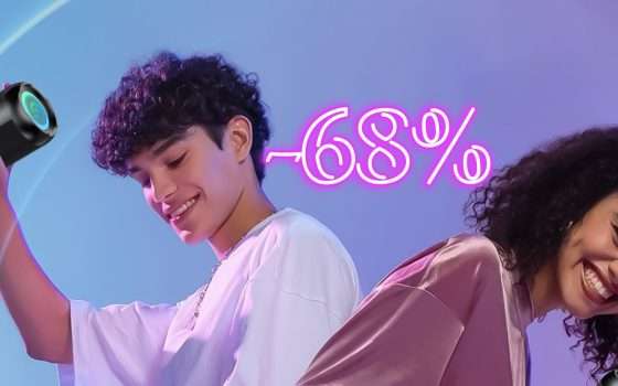 Cassa Portatile 30W Bassi Ultra e 30 ore di autonomia al 68% di sconto su Amazon