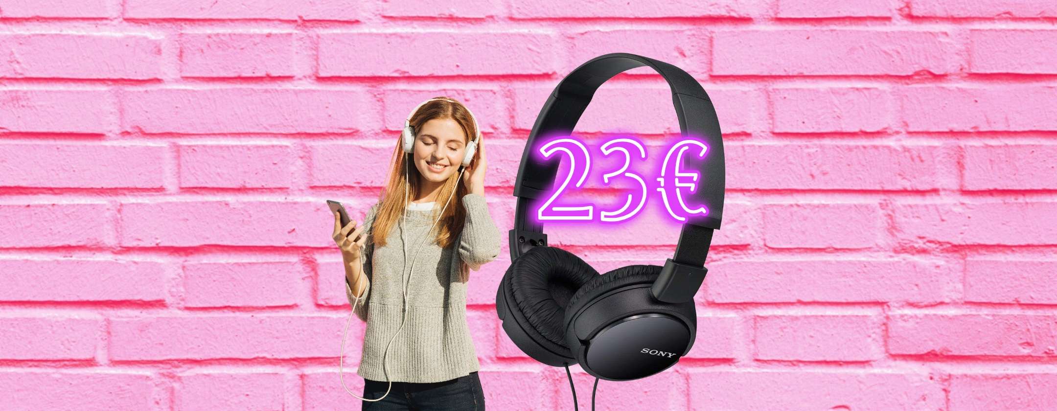 Cuffie Sony MDR-ZX110AP: suono pazzesco e preciso a soli 23€ su Amazon