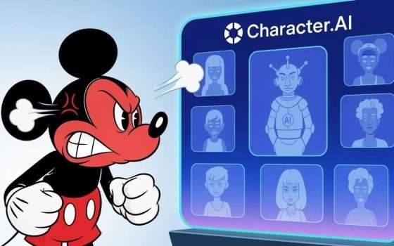 Disney Vs i chatbot di Character.AI che imitano i suoi personaggi